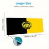 Malaysia Football Color Mouse Pad Large Gaming Table Cushion Non-slip Laptop Tablet Big Mousepad XXL Mat Mini PC Playmat With Lock edge