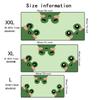 Cute Cartoon Frog  Mouse Pad XXL Large Gaming Accessory Deskmats HD Non-Slip Rubber Computer Keyboard Mat Office Laptop Mousepad