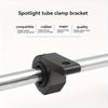 1pc Electric Car Motorcycle Led Spotlight Bracket Pipe Clamp