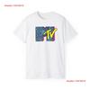 Retro Mtv T Shirt Vintage Style 80s Apparel Music Lovers Vintage Streetwear Slightly Versatile Comfortable Stylish