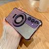Shockproof Bling Glitter Plating Phone Holder Case For Huawei Nova 12 11 10 9 8 7 6 5 Pro SE Soft Silicone Stand Bumper Cover