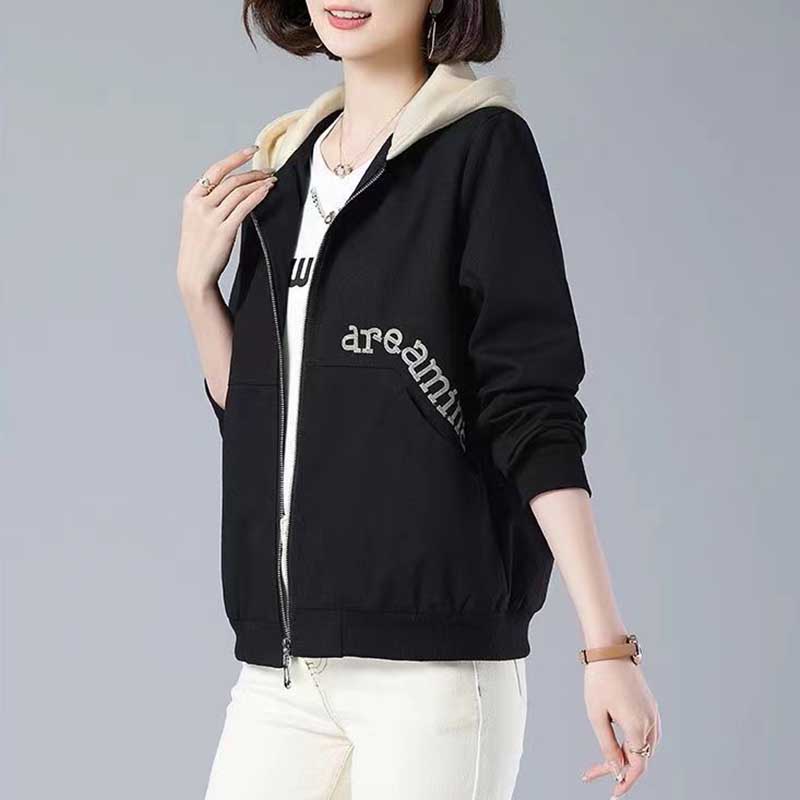Coat for Women Cotton Winter Thickened Casual Oversize Windbreaker Casual Versatile Bear Hooded Jacket