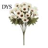 Reusable Artificial Floral Centerpieces Daisy Flowers, Realistic Plastic Arrangements, Faux Flower Bouquet, Lifelike Flowers for Home Decor