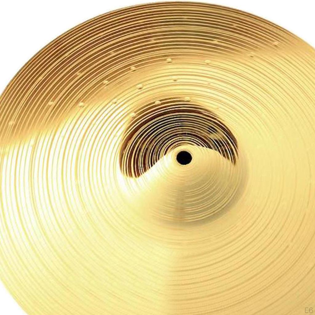 Legering Cymbal Drum Nybegynnertrommeslagere, tradisjonelle perkusjonsinstrumenter