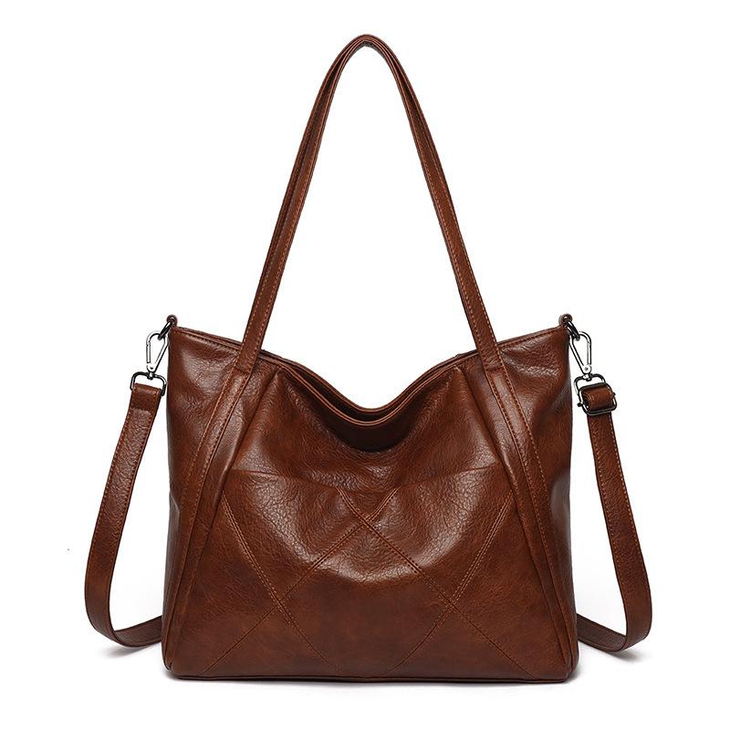 Tote Bag, Fashionable Women's Bag, Commuter Large-capacity Shoulder Bag, Simple Daily Versatile Messenger Bag, One Piece Is Sent On Behalf of Others.