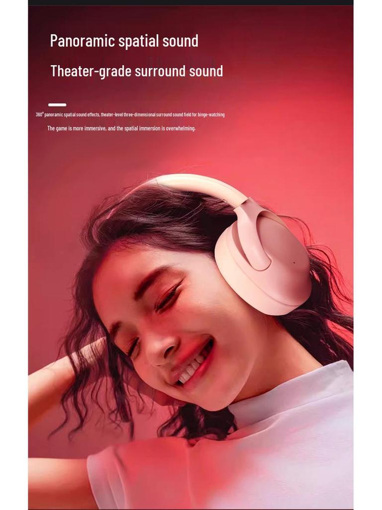 Universelle Bluetooth Over-Ear Noise-Cancelling Kopfhörer: Lange Akkulaufzeit, Hochwertiger Audio