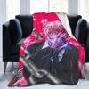 Hunter X Hunter 3D Print Fluffy Blanket Classic Japanese Anime Custom Blanket Soft Warm Lightweight Teens Kids Throw Blanket