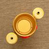 1pc Metal Incense Burner Ornament Temple Incense Burner Candlestick Buddha Hall Desktop Incense Burner Pray for Auspiciousness