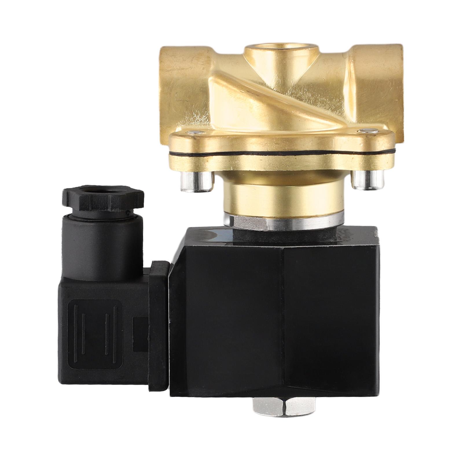 

1/2 Solenoid Valve Brass Solenoid Valve For High-temperature Applications Compact Size High-quality Brass Material CHINA