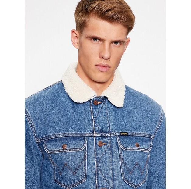 Куртка джинсовая Wrangler 124MJ SHERPA