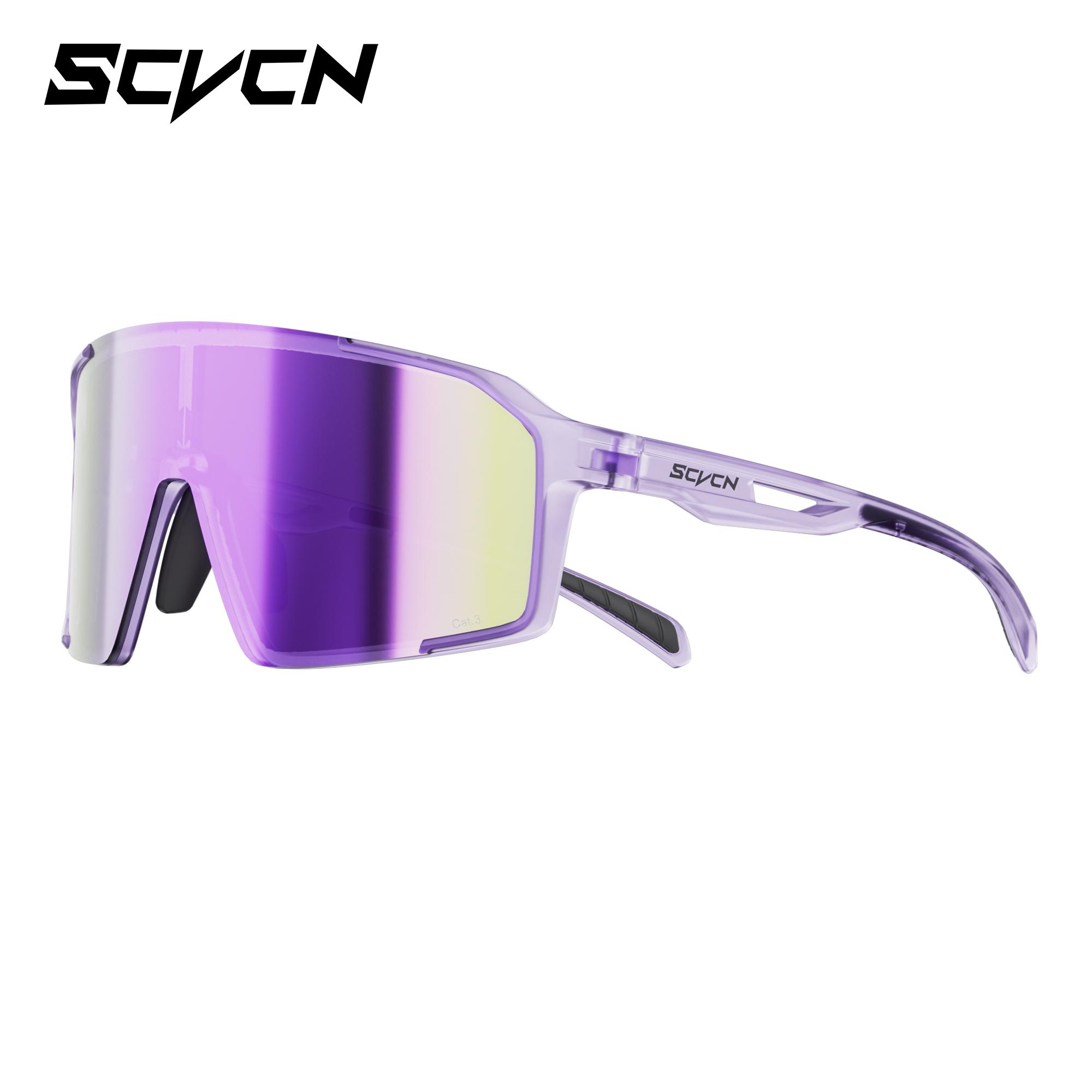 

BEPAN SCVCN Cycling Sunglasses Cycl Men UV400 Eyewear Sports MTB Goggles Bicycle UV400 Women Outdoor Hiking Eyewear Climbing Glasses