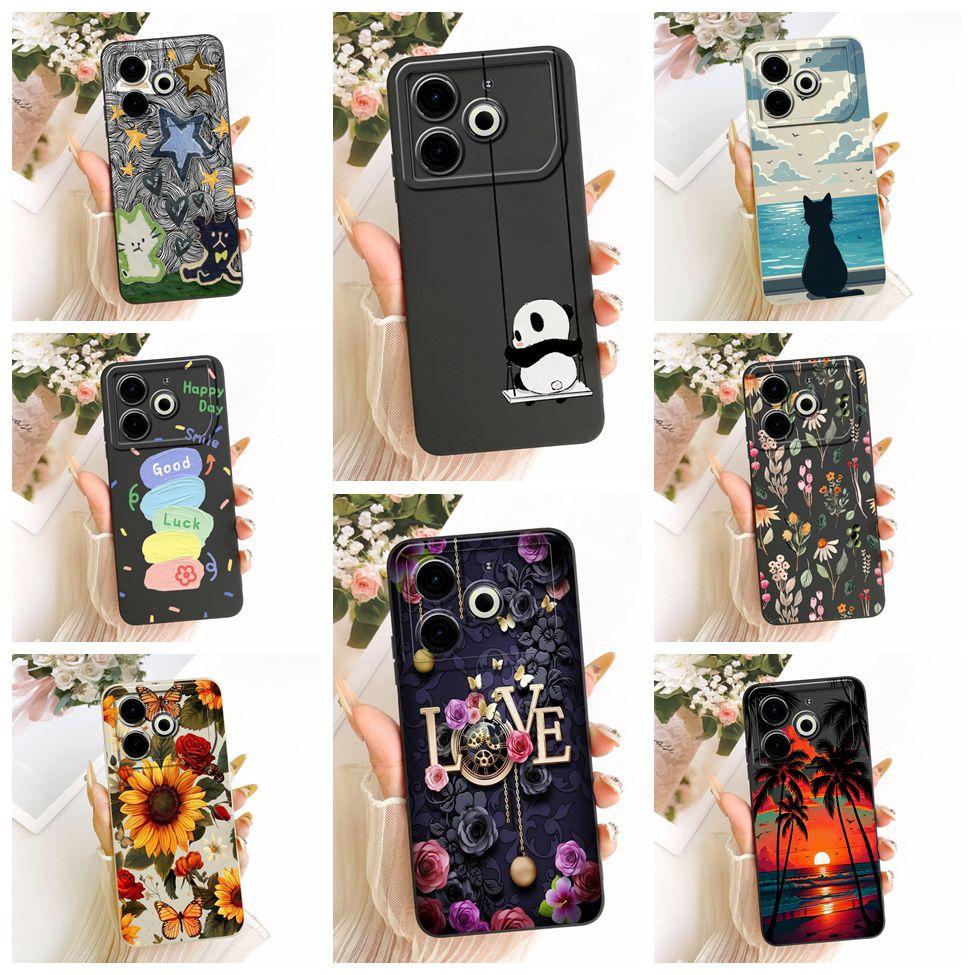Handyhülle Für Tecno Pova 6 Neo 4G Hülle Mode Cartoon Niedlich Lustig Bemalt Silikonhülle Für Techno Pova 6Neo 4G