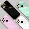 Lüks kare kaplama telefon kılıfı için Xiaomi Redmi not 11 10 9 Pro 11S 10S 10C 10A 9T 9AT 9C Poco X4 X3 NFC M4 M3 M2 Pro 4G 5G darbeye dayanıklı arka kapak
