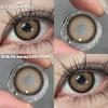 1 Pair Asura Brown Softlens 14.5mm Normal Color Contact Lenses Beauty Eye Makeup Cosmetic