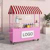 Mobile Snack and Retail Cart for Night Markets and Scenic Areas