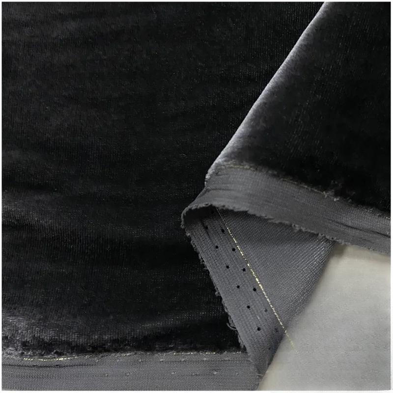 Țesături din Catifea de Mătase 100x140cm Pentru Rochie Cheongsam Fustă Costum Cusut DIY Catifea Aurie Reală Material Prietenos cu Pielea