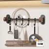 Punch-Free Wall-Mounted Kitchen Hook Rack
