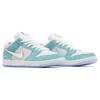 April Skateboards X Nike Dunk Low SB Turbo Green Unisex Sneakers Metallic-Silver FD2562-400