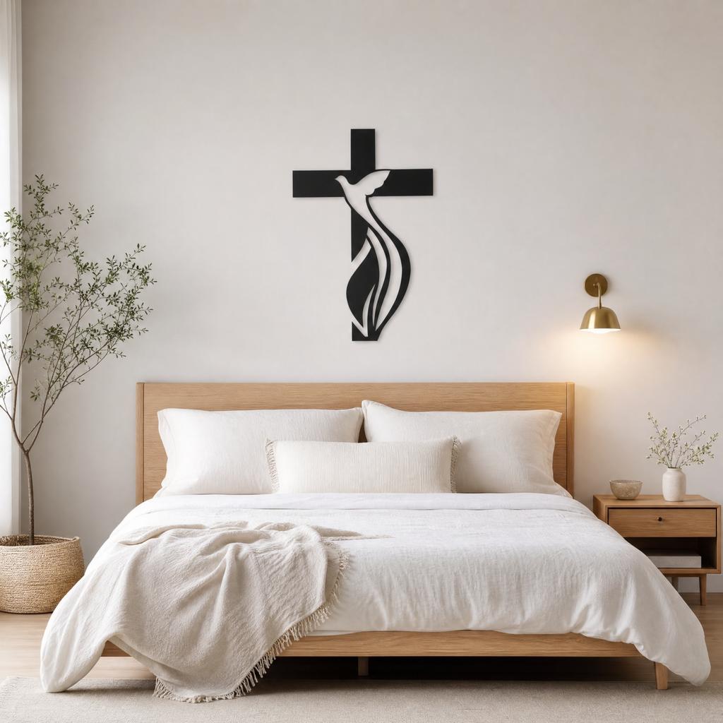 Wall Decor - 16 Inch Wrought Wall Hanging for Living Room Bedroom