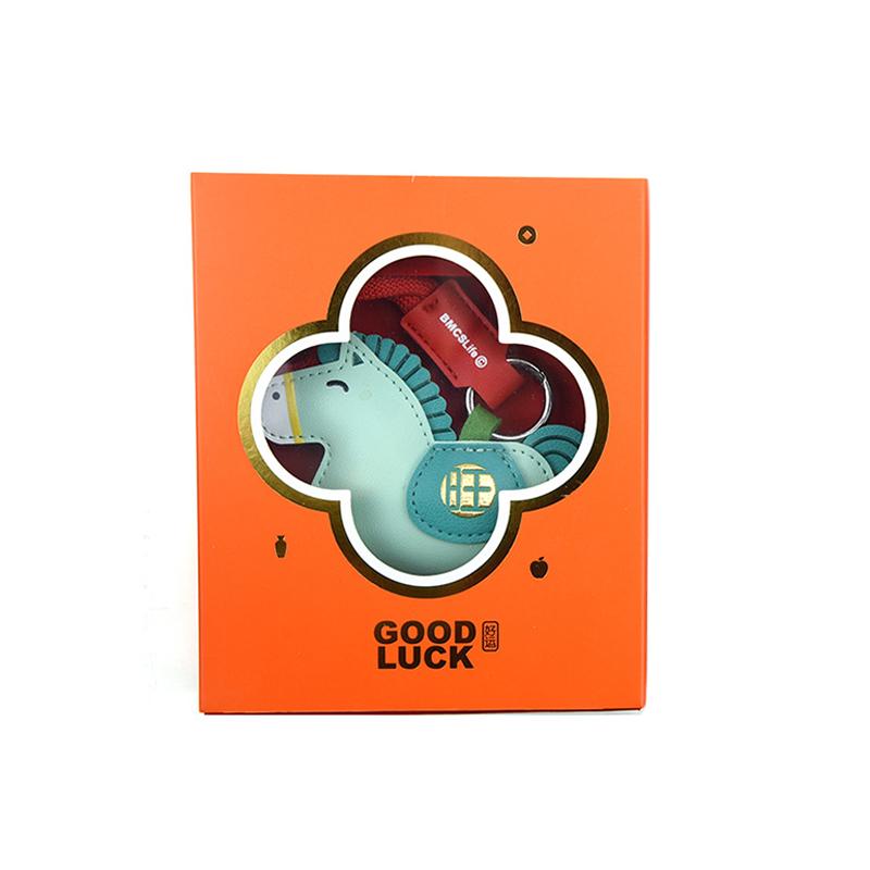 Horse Leather Keychain- Horse Bag Charm For Handbags, Car Keys, Purse, Backpack-Meaning: Will Soon Have Money