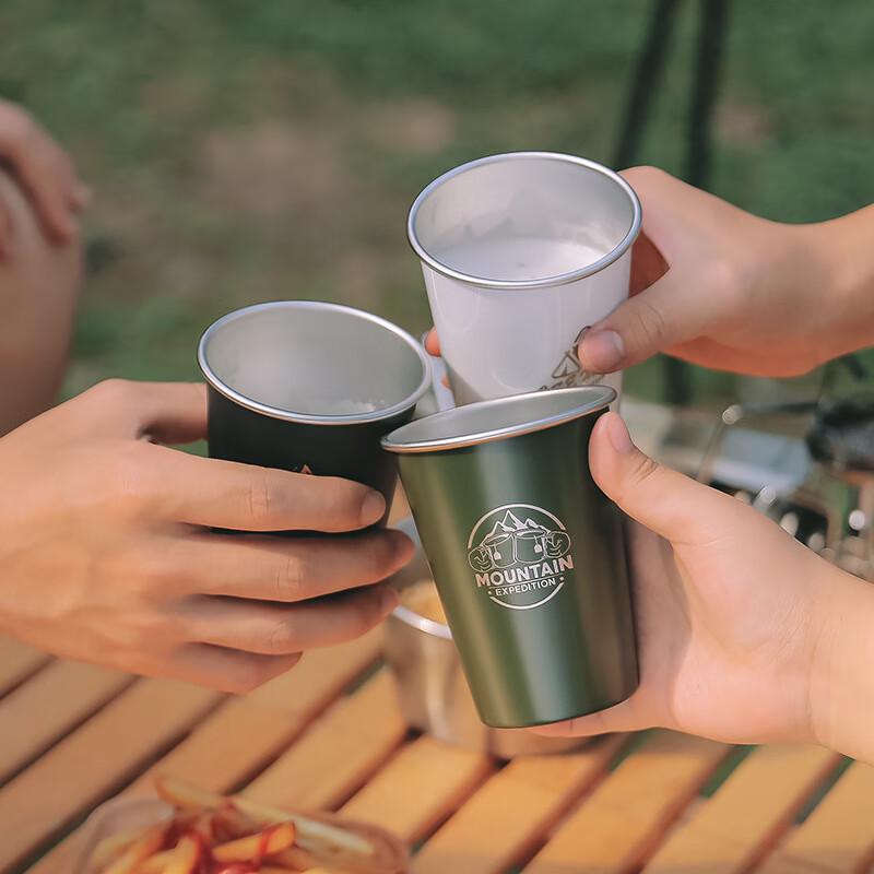 Junkaiwei 304 Stainless Steel Outdoor Multi-Purpose Cup