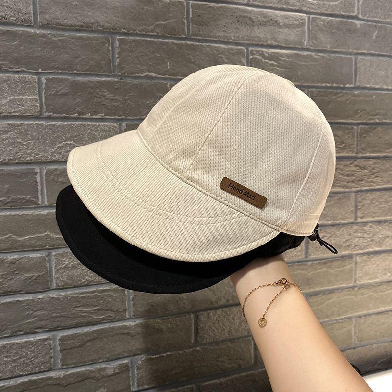 Chapeau de soleil pliable pour femme, chapeau de pêcheur d'été, de plage, de protection solaire, casquette de protection UV, casquette réglable en coton à large bord