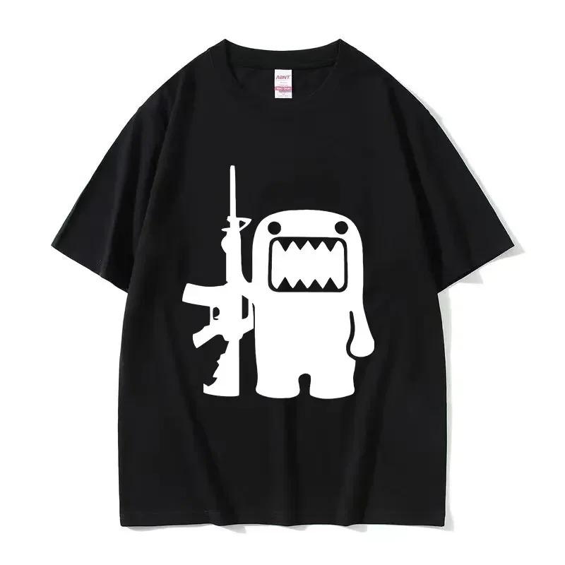 Epic Face Domo Kun Funny Meme T Shirts Men Women Summer O-Neck Fashion High Quality T-Shirt Casual 100% Cotton Oversized Tshirt