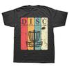 Disc Golf Periodic Table Player Vintage T Shirts Summer Graphic Cotton Streetwear Short Sleeve Birthday Gifts Tshirt Men