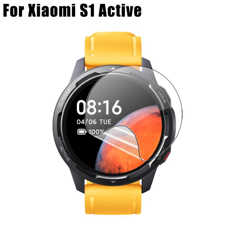 5-1Pcs Hydrogel Films for Xiaomi Watch S1 Active SmartWatch Screen Protector HD Anti-scratch Protective Film for Mi Watch S1 Pro