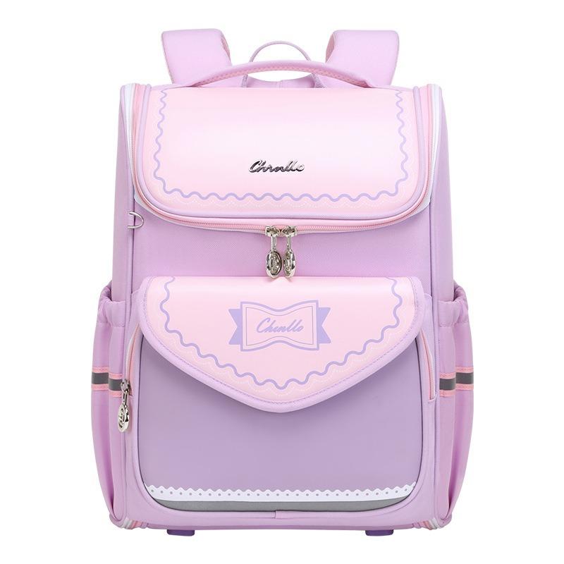 New burden-reducing and breathable primary school schoolbag, light burden-reducing children's primary school schoolbag