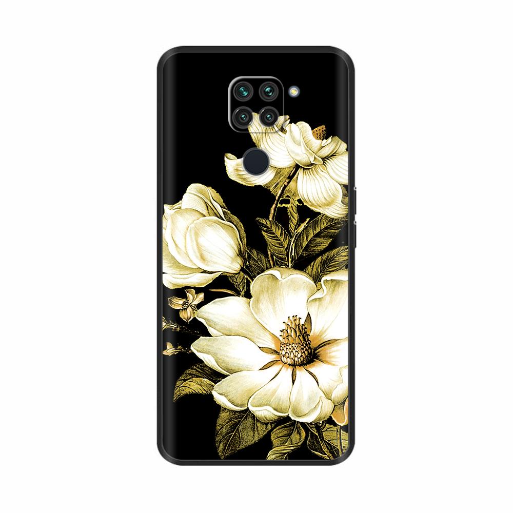 Case For Xiaomi Redmi Note 9 Case Soft Black Silicon Back Cover For Redmi Note9 Cover Redmi Note 9 Case Funda Coque Bumper Shell