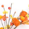 Artificial Pumpkin Maple Leaf Bouquet Thanksgiving Halloween Fall Table Centerpiece Party Decoration
