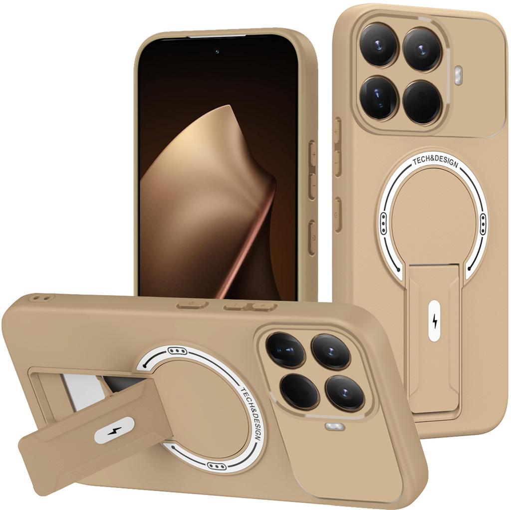 Applicable to Xiaomi 17Pro product shield, skin-sensitive magnetic mobile phone case, Xiaomi POCOX8ProMax bracket protective case.