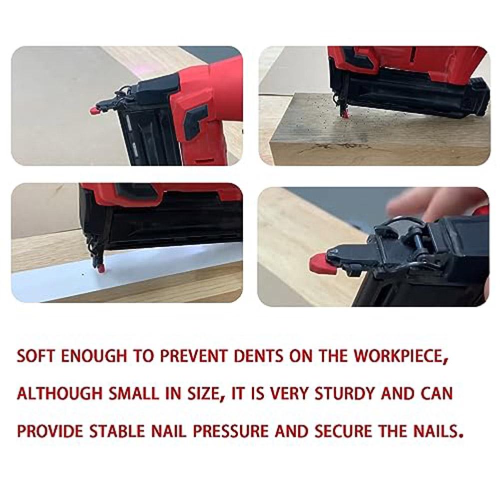 No Mar Pad Kit 9 Pieces for 42380017 Non Marking Gasket Set Tool Protection Pads for Stapler with Curved Nail Holders