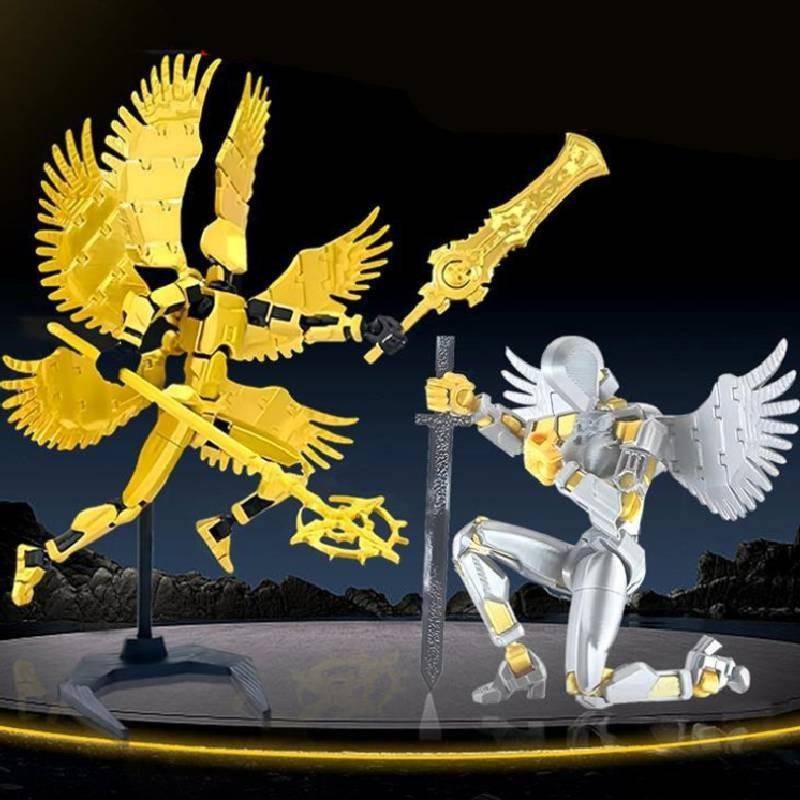 3d Printed Action Figure Diy Toy Figurine Movable Joint Poseable Material Pla