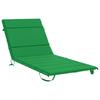 Sun Lounger Cushion GEMERT 100percent  Polyester Green 200 X 80 X 3 Cm