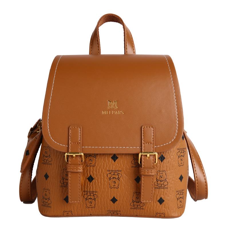 2025 Autumn Lightweight American Luxury Printed Versatile Backpack Single Bag 2319₽