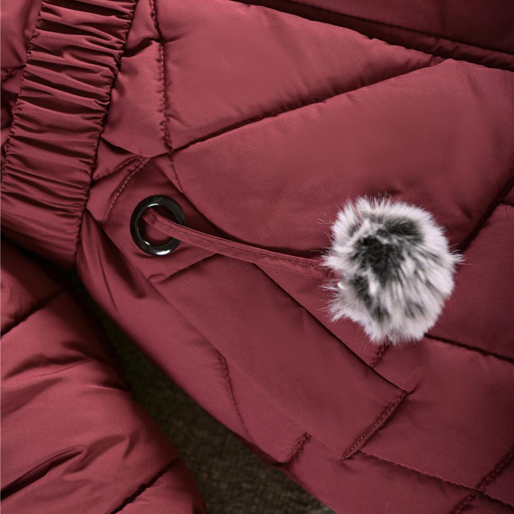 Dziecięce Dziewczęce Kurtki Pikowane Kurtka Dziecięca Gruba