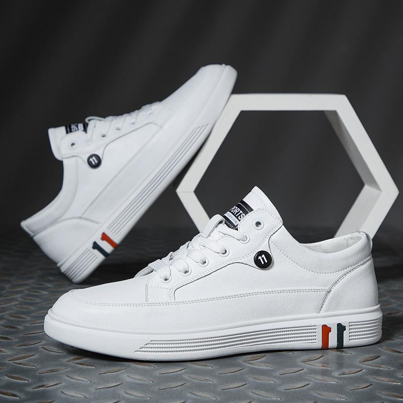 Adidași de toamnă Pantofi casual pentru bărbați Adidași Primăvară Pantofi albi cu talpă plată pentru bărbați Pantofi sport albi pentru femei tenis de mujer 4748