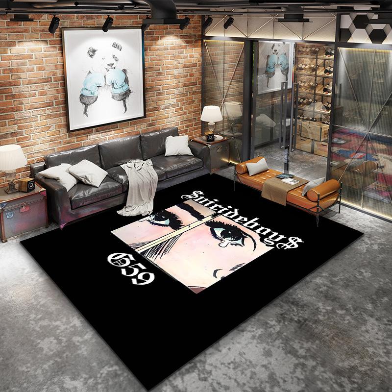 Uicideboyalf Carpet Rug For Living Room Bedroom Home Sofa Decoration Kids Play Nonslip Floor Mat