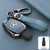 XUY2   Leather Car Smart Key Cover Case Protector For Mercedes Benz A B C S Class AMG GLA CLA GLC W176 W221 W204 Accessories Keychain