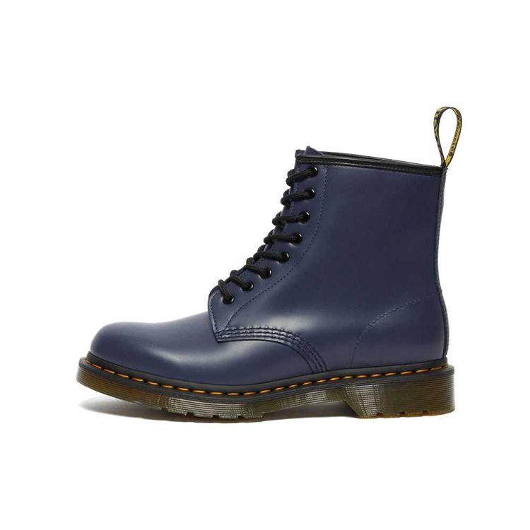 Dr. Martens 1460 Round Toe Lace-Up Short Boots Unisex Boots Indigo 27139403