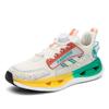 New Men's Shoes Mesh Breathable Sneakers Fashion Trendy Shoes Casual Students Rotating Buttons Running Shoes Men's