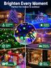 LED Fairy String Lights (20 Bulbs, Multicolor, with 3x AA Battery Box)