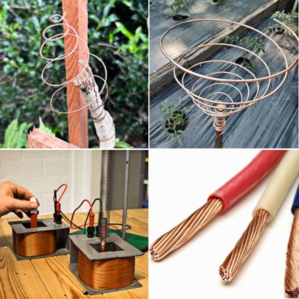 Soft Pure Copper Wire Diameter 0.1-1.0MM Conductive Copper Wire New Bare Wire