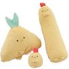 Japan Fried Shrimp Plush Toy Stuffed Japan Anime Doll Cute Cartoon Shrimp Long Body Tempura Pillow Cushion Christmas Present