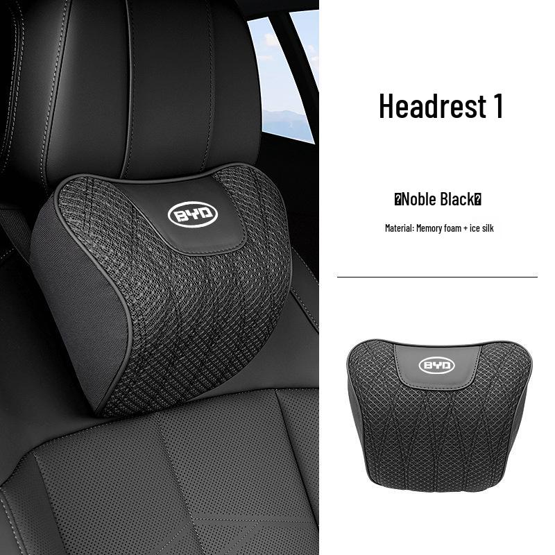 BYD Autokopfstütze Lendenwirbelstütze & Eis-Seiden-Sitzkissen für Qin, Yuan, Han, Song PLUS, dmi Tang DM & Champion Edition EV