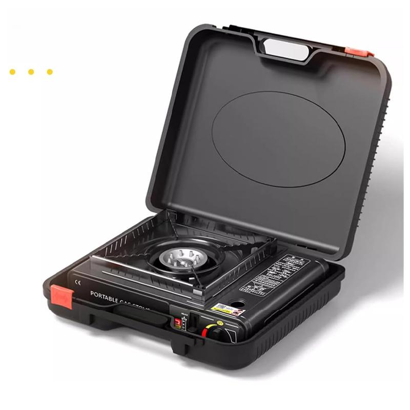 Portable Dual Fuel Camping Stove, Propane or Butane, with Carry Case, Auto Ignition Ideal for Camping Hiking BBQ and Emergencies
