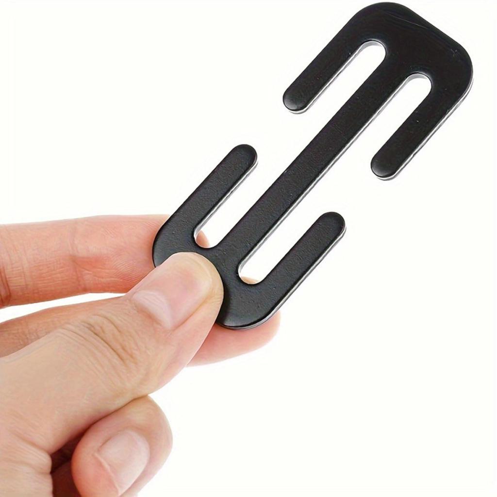 Car Metal Safety Seat Belt Adjuster Automotive Locking Clip Belt Strap Clamp Shoulder Buckle For Adult Children