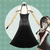 Spy Family Yor Forger Cosplay Costume For Children And Adults With Satin Fabric And Hollow Socks For Anime Conventions
